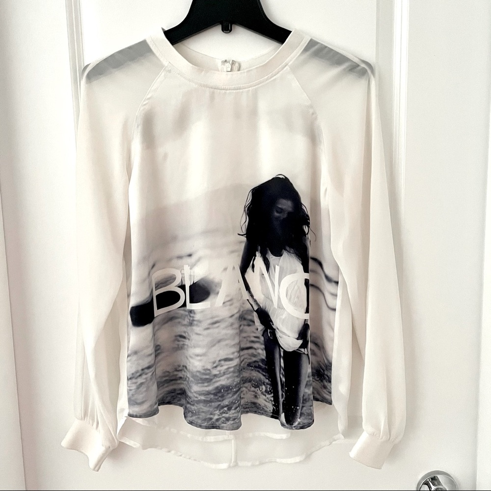 ETAM Canvas Chiffon Long sleeves Top